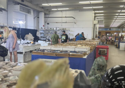 denver gem show floor